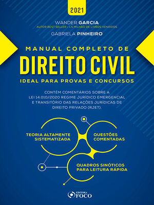 cover image of Manual Completo de Direito Civil
